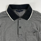 BURBERRY GOLF / ハウンドトゥース柄ポロシャツ SIZE:M
