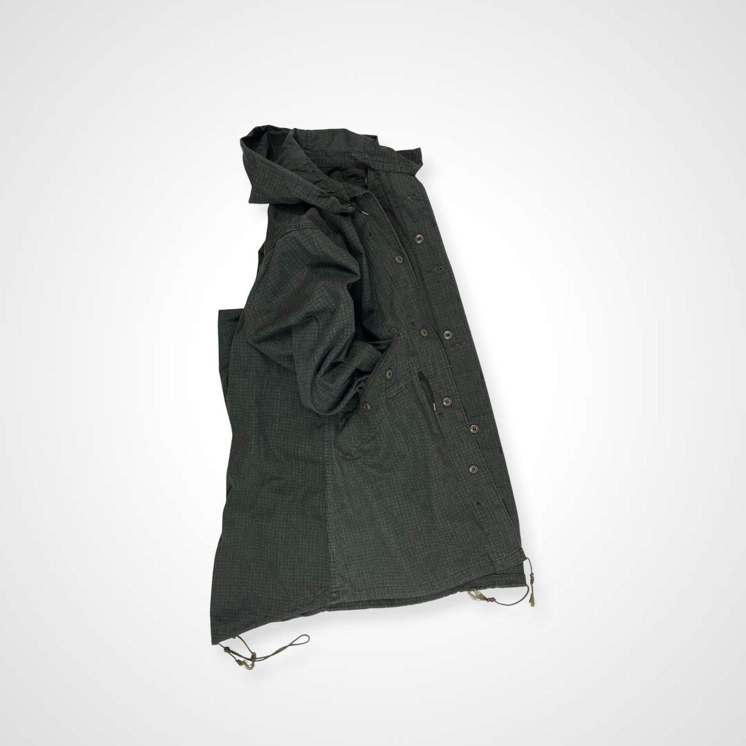 US ARMY アメリカ軍 / 80s 後染めナイトデザートカモパーカー SIZE：MEDIUM