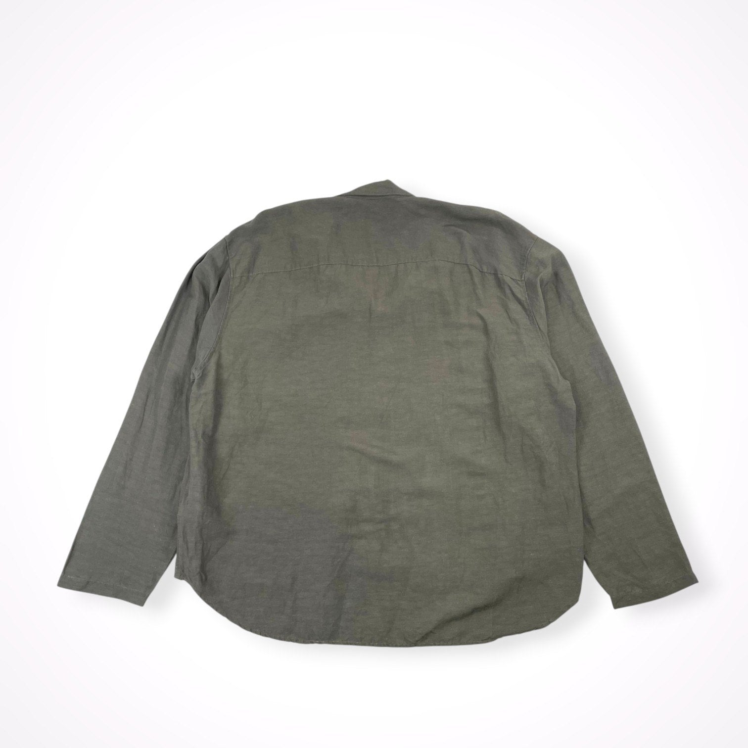 CLANE HOMME / ボックスワイドリネンシャツ 参考定価：28,000+tax SIZE:2