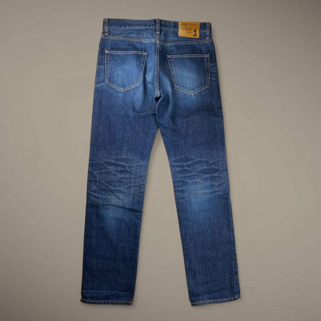 stussy ストゥーシー S/DOUBLE エスダブル / デニムパンツ PATTERN No.1 日本製 赤耳 SIZE：W31