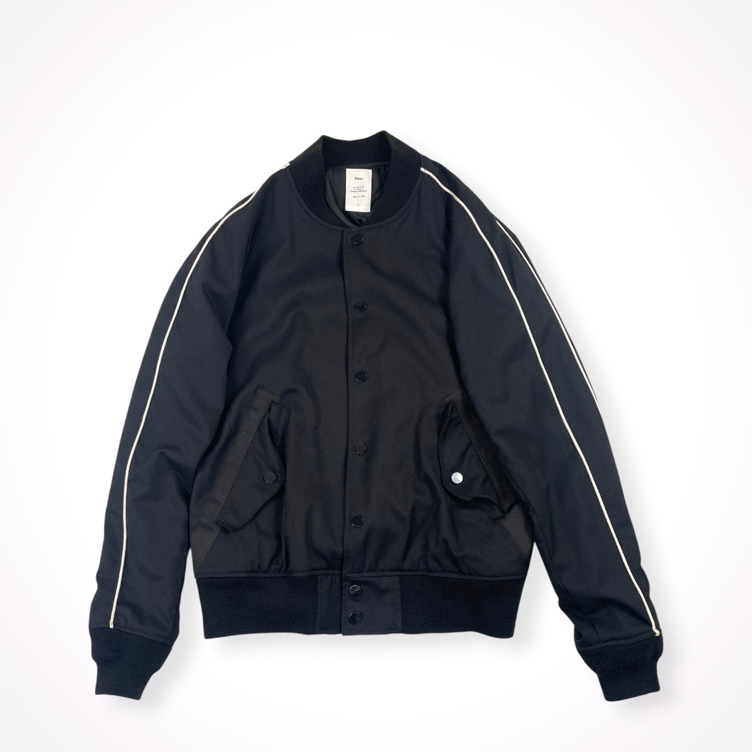 Name. ネーム / BOMBER JACKET W/PIPING 参考定価：48,000+tax SIZE:1