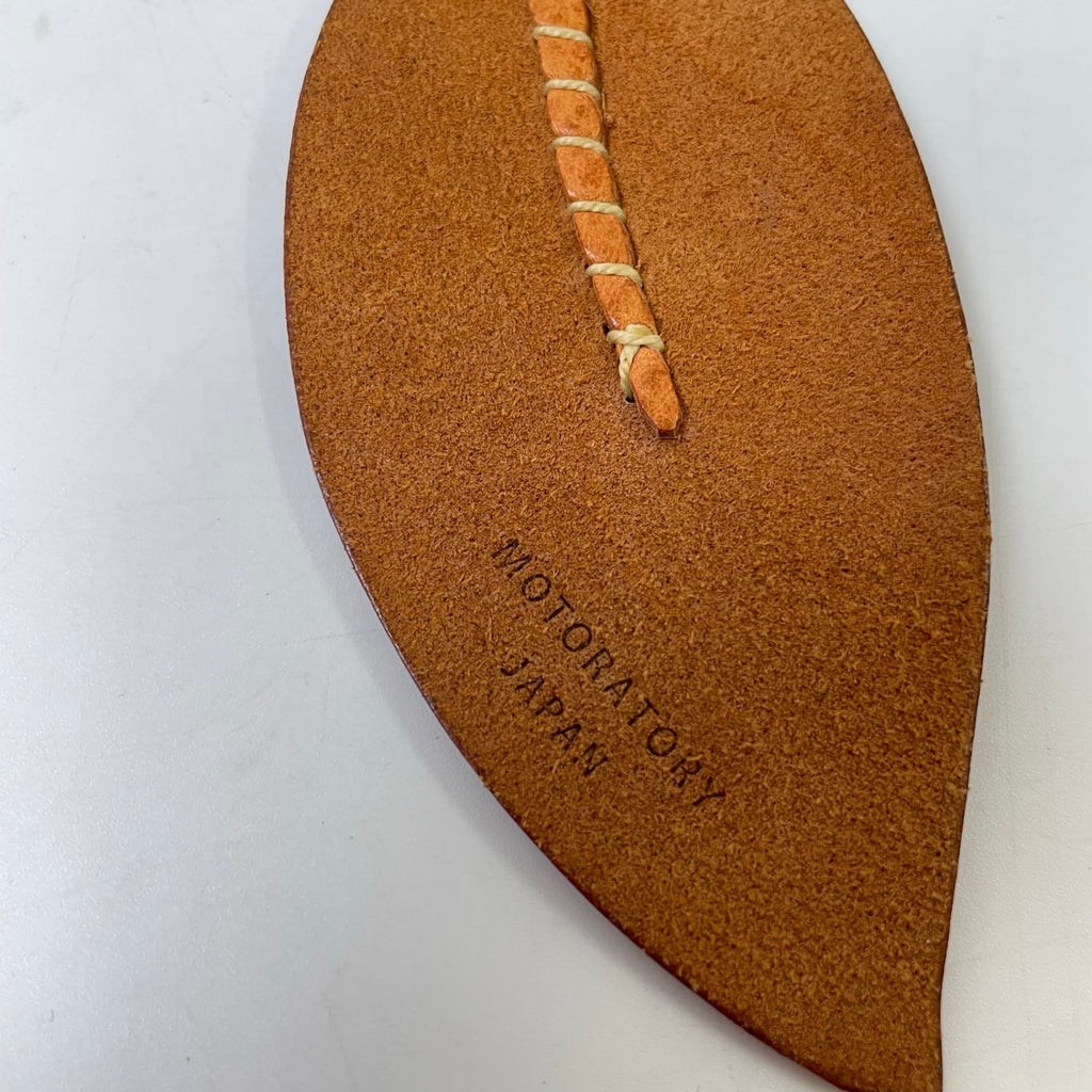 MOTORATORY × BEAMS PLUS / コラボ リーフレザーネックレス 参考定価：10,000+tax