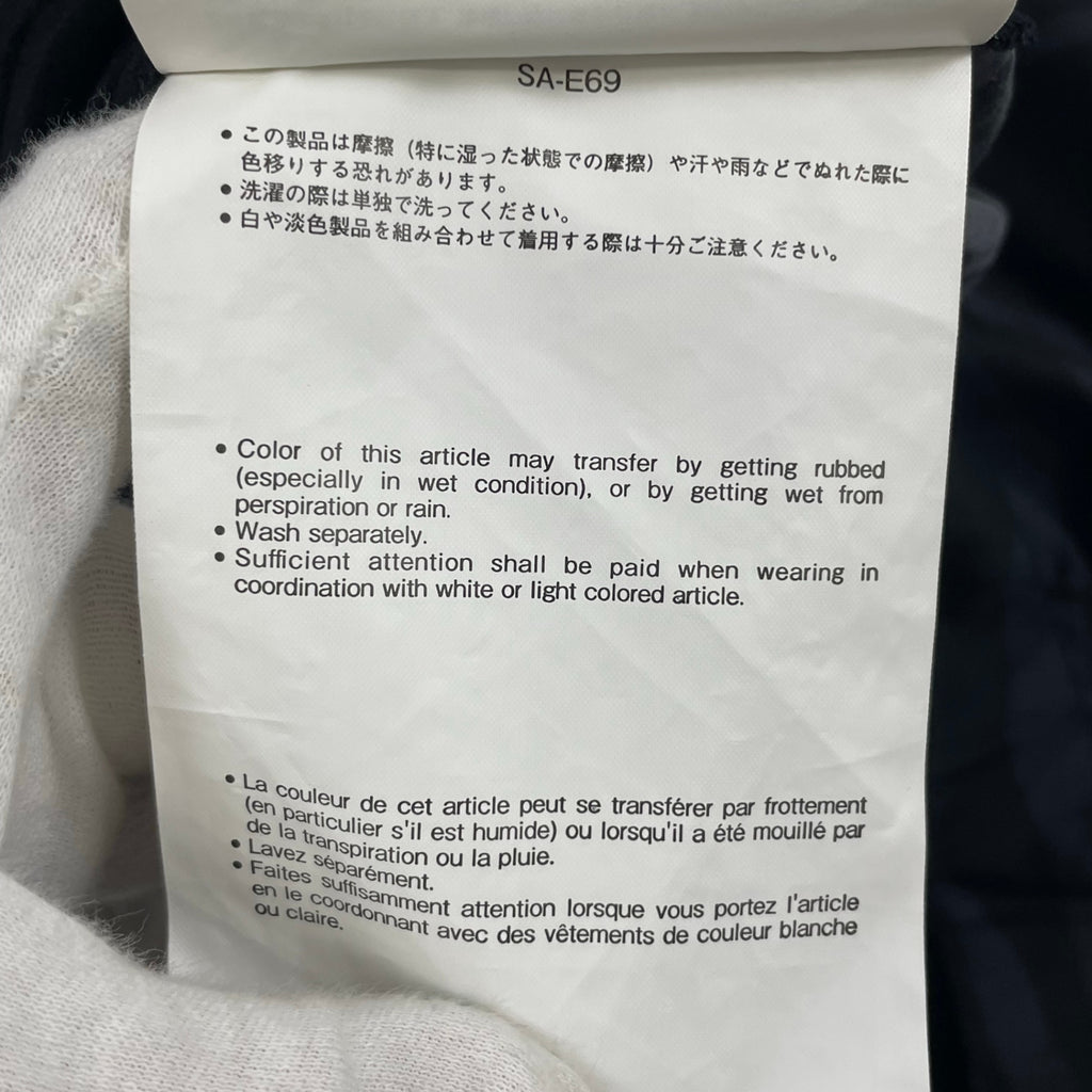 sacai / ゼブラ柄切替ポケットTシャツ 参考定価：45,000程度 SIZE:2