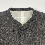 LABORATORY (Gauze#) ラボレイトリー / ウールリネンヘリンボーンアーバンチャイナジャケット 参考定価：31,500+tax SIZE:FREE
