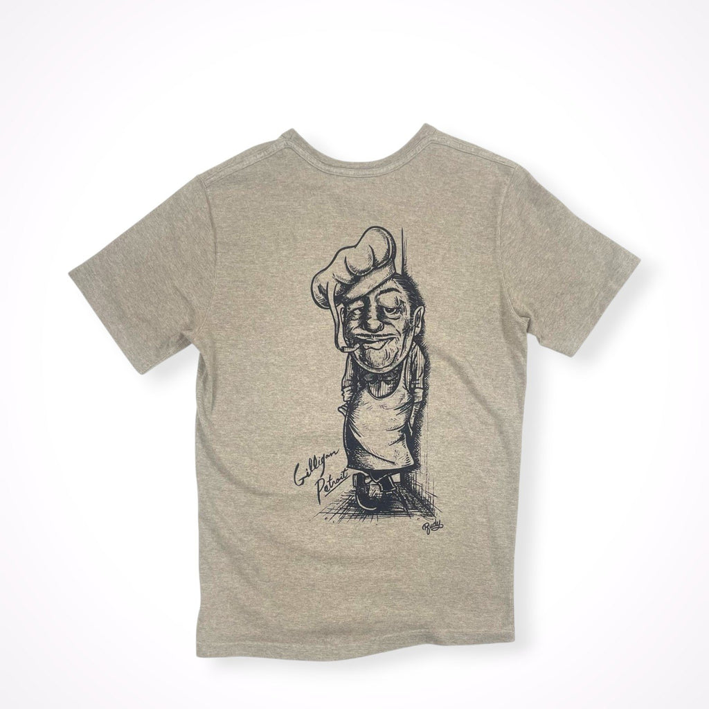 Orgueil × LUCKY RUDY / バックプリントTEE SIZE：38