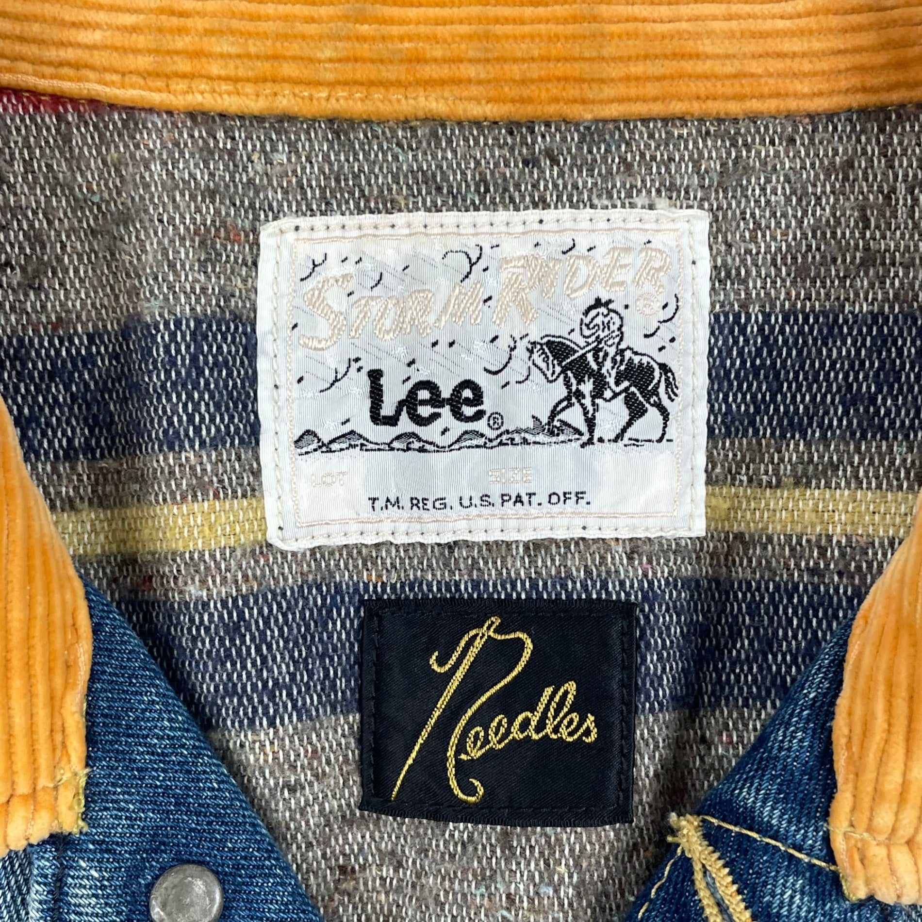 needles × LEE / STORM RIDERパピヨンデニムジャケット SIZE:M – BAUM