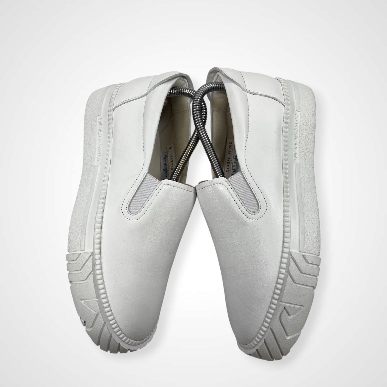 EMPORIO ARMANI エンポリオ アルマーニ / スリッポンスニーカー 試着程度 参考定価：40,000程度 SIZE:US6