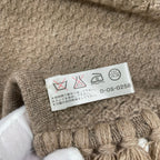 AGNONA / カシミヤ100％ 大判マフラー 参考定価：120,000程度