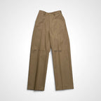 ROKU BEAUTY＆YOUTH ロク ビューティー＆ユース / スリットパンツニーカットスラックス 参考定価：31,000+tax SIZE:34