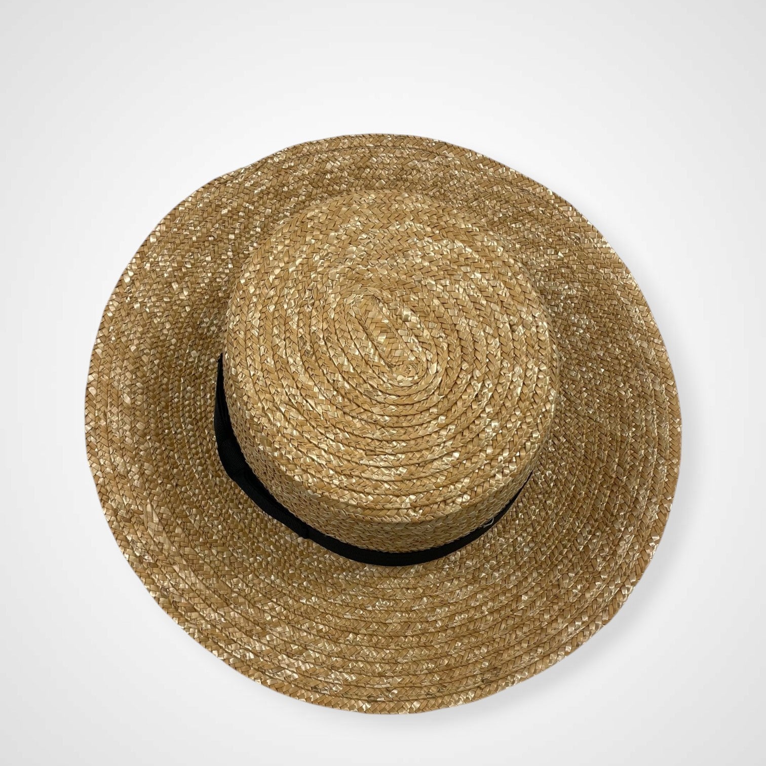 Lack of Color ラックオブカラー / ストローハット カンカン帽 参考定価：24,000程度 SIZE：56cm