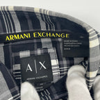 ARMANI EXCHANGE アルマーニ エクスチェンジ / ハイドポケットチェックシャツ 参考定価：25,000程度 SIZE:S