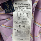自由区 Class Lounge / レイヤード風 ストライプ シャツ ワンピース 参考定価：45,000+tax SIZE:38