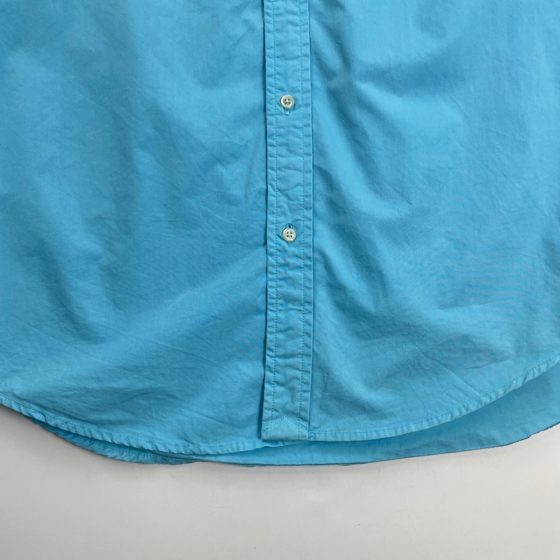 RALPH LAUREN ラルフローレン / ボタンダウンシャツ インド製 ポニー刺繍 SIZE：18-20(メンズM程度)