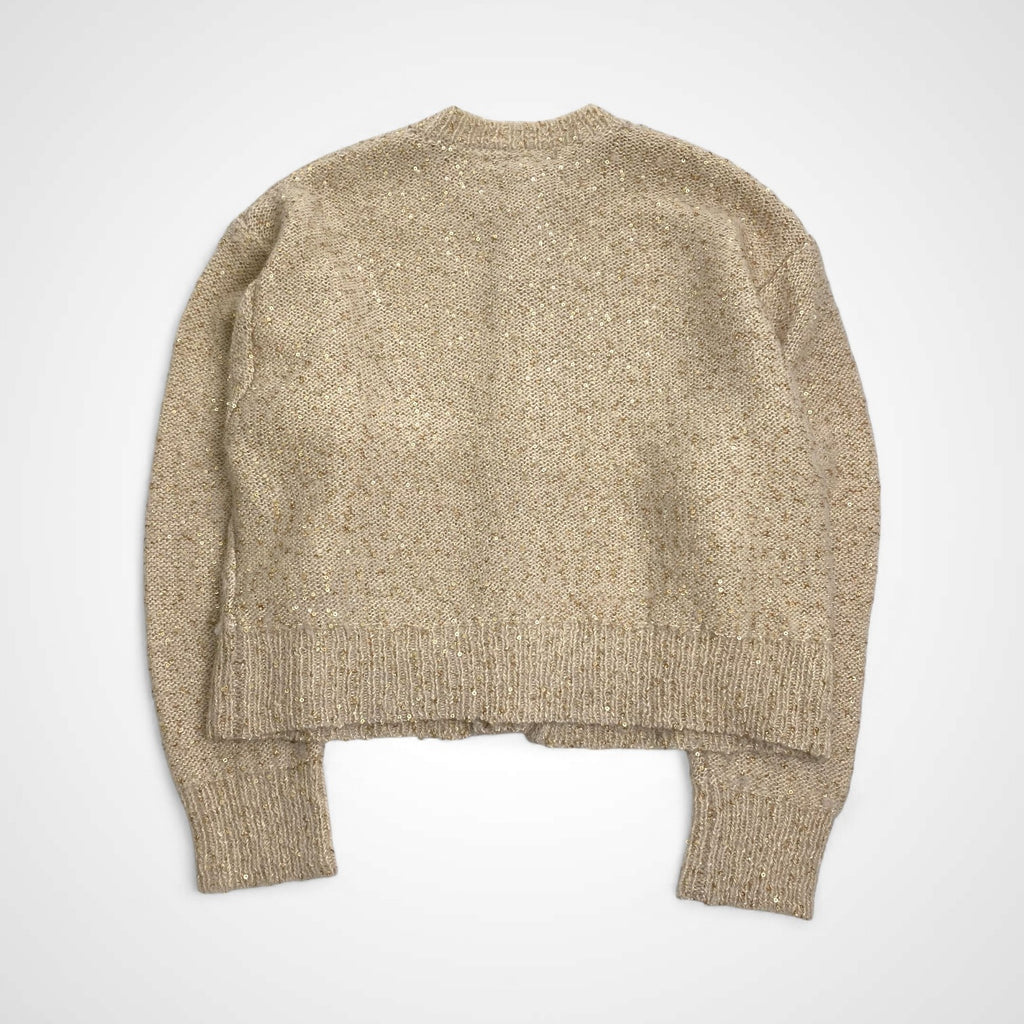 Curensology カレンソロジー / スパングルショートカーディガン 美品 参考定価：23,000+tax SIZE:FREE