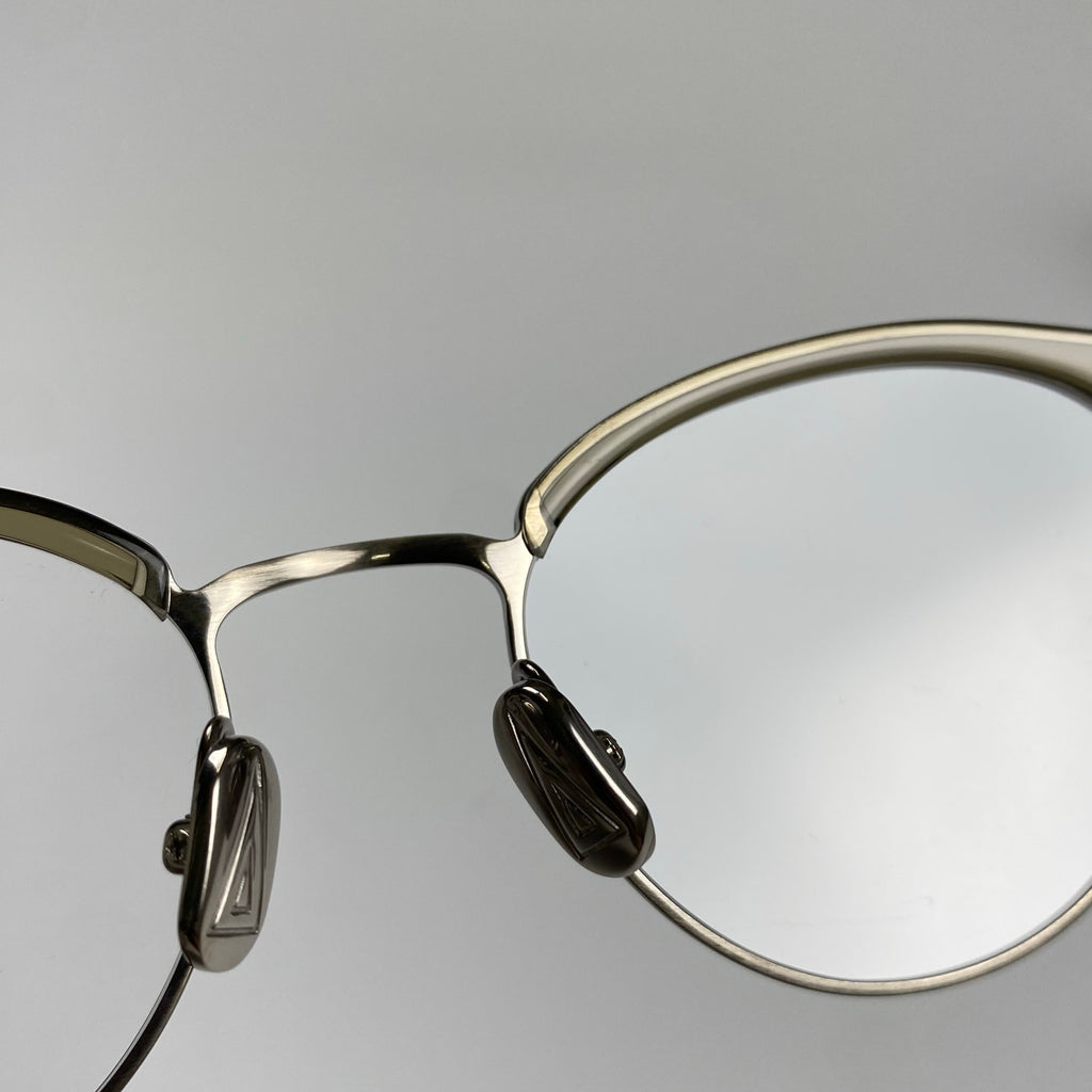 【美品】 ISSEY MIYAKE × 金子眼鏡 / BROW BOSTON Ⅷ ボストン型 クリアアイブロウ 度なしクリアレンズ 参考定価：60,000+tax