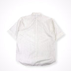 CINOH / ストライプバンドカラーシャツ 参考定価：34,000程度 SIZE:46