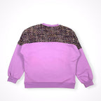 ANIMAGEMELLA / ツイード切替スウェット 未使用品 参考定価：23,000+tax SIZE:M