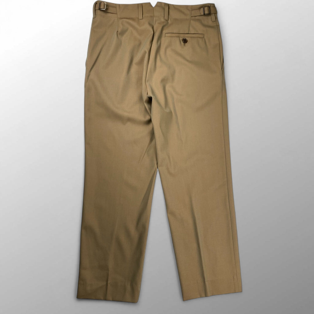 CABaN キャバン / ウールギャバジンツイル 1タックストレートパンツ 参考定価：38,000+tax SIZE:L