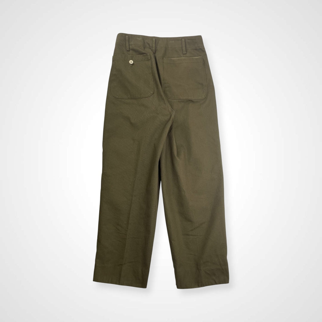 bernard zins × BEAMS F ベルナール・ザンス ビームスエフ / 別注 VENICE コットンドリル バギーパンツ 参考定価：52,000+tax SIZE:36