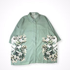 CLANE / PANEL FLOWER SHIRT 参考定価：24,000+tax SIZE:1