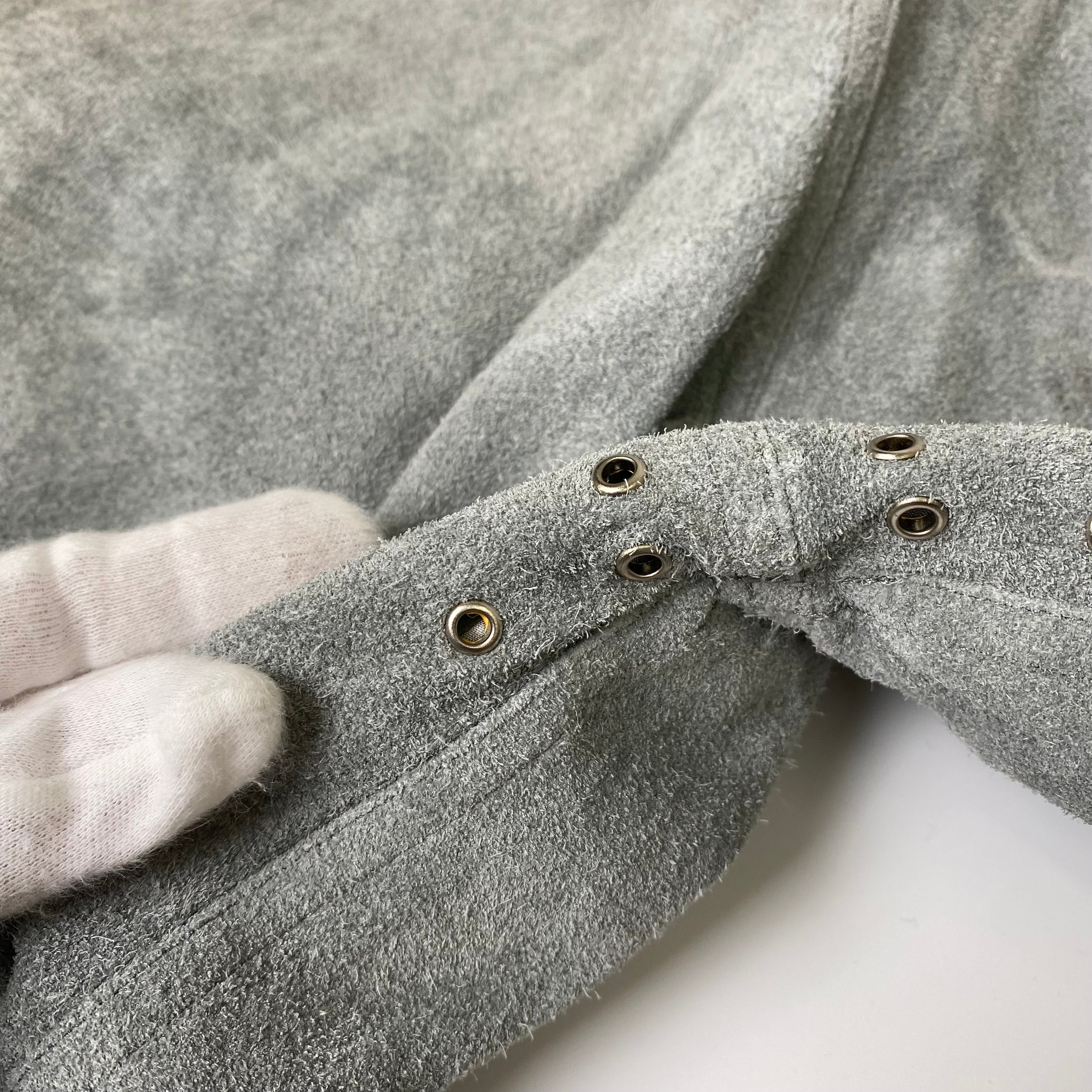 HFA 藤原ヒロシ着用モデルのサンプリング BE UNDER AGE スウェード ひざ下 ハーフパンツ