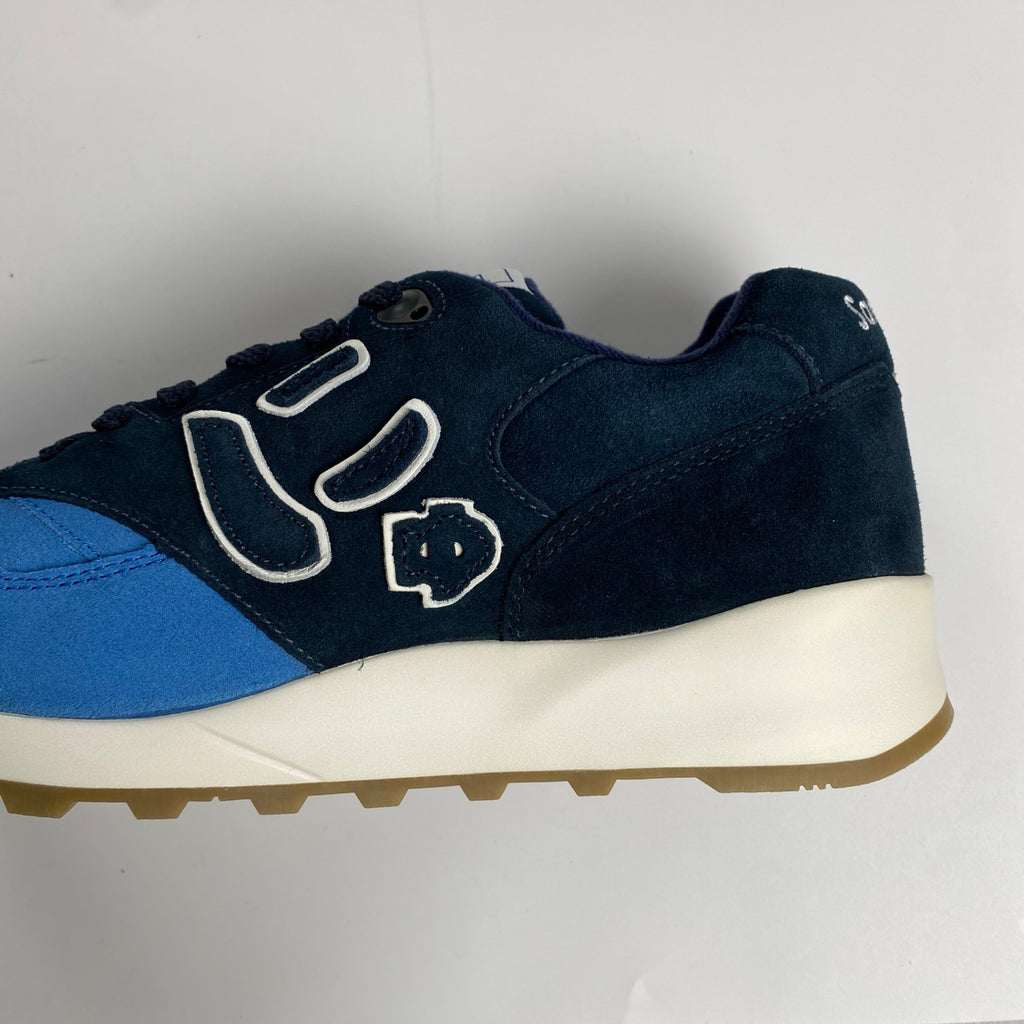 【未使用】 Sangacio サンガッチョ / BLUE × NAVY カウレザースニーカー 参考定価：24,000+tax SIZE:27cm