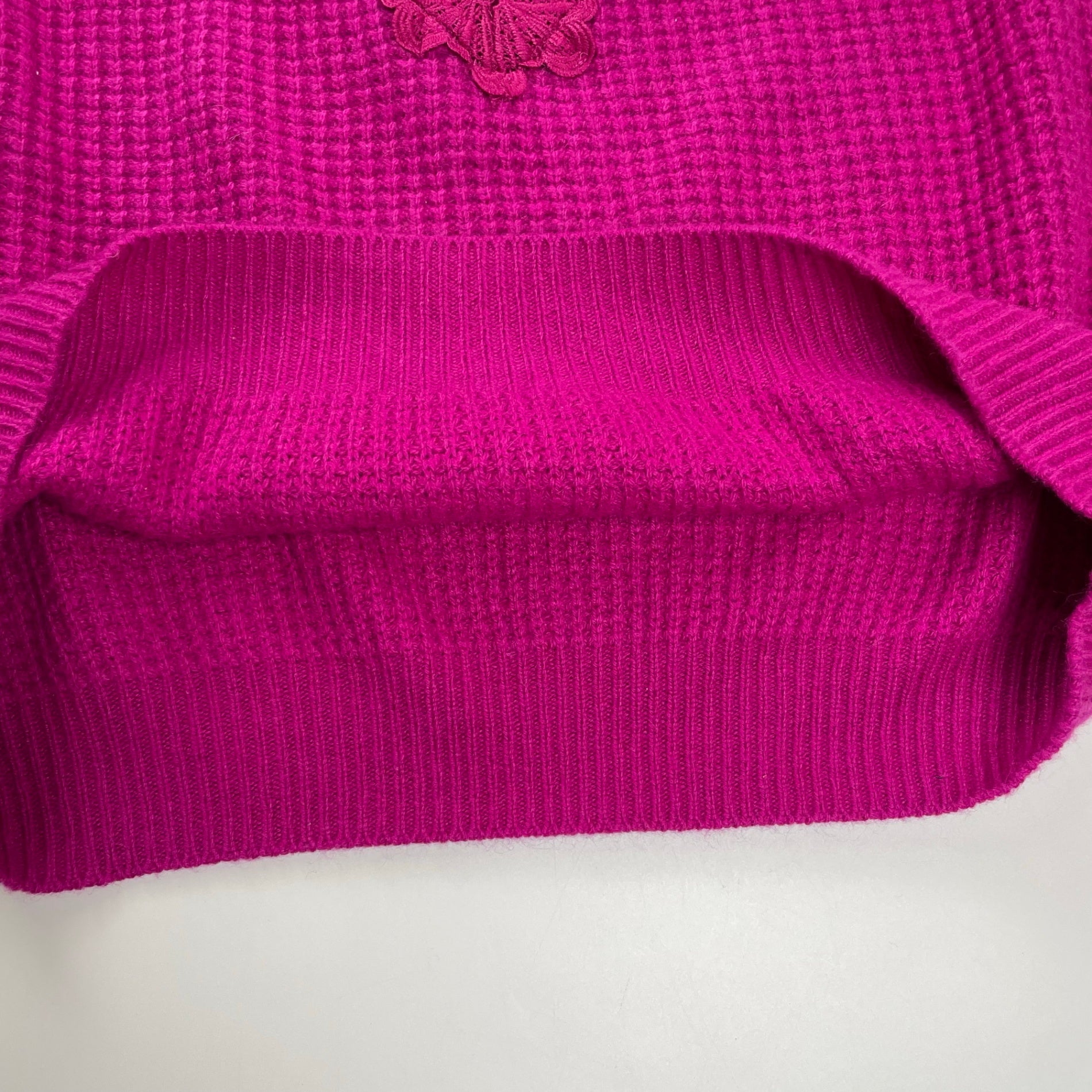 Hysteric Glamour ヒステリックグラマー / BEAR LACEワッフル編 プルオーバー 参考定価：29,800+tax SIZE：FREE