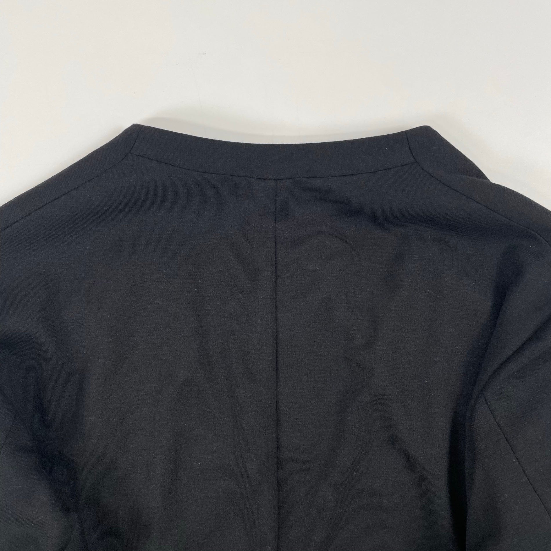 DRESSTERIOR / ウールブレンド ノーカラーリラックスジャケット 未使用品 参考定価：33,000+tax SIZE:S