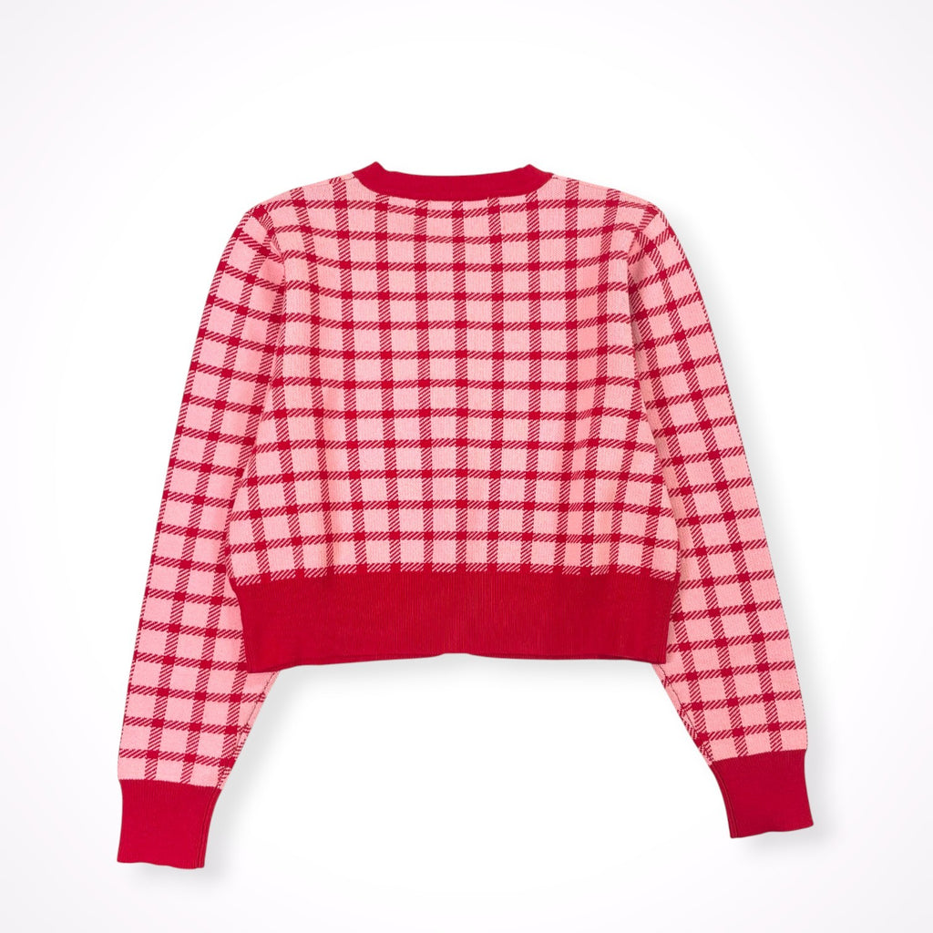 Dear Sisterhood / アンサンブルチェックカーデ 参考定価：15,000+tax SIZE：FREE