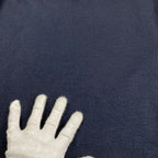 FRED PERRY フレッドペリー / スリーブロゴ ジャガードロゴニット SIZE:M