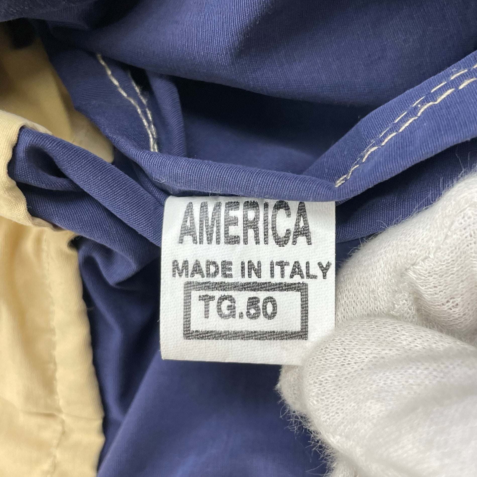EURO VINTAGE ユーロヴィンテージ AMERICA TRADITIONAL YACHTING / 短丈 セーリングジャケット イタリア製 SIZE:50