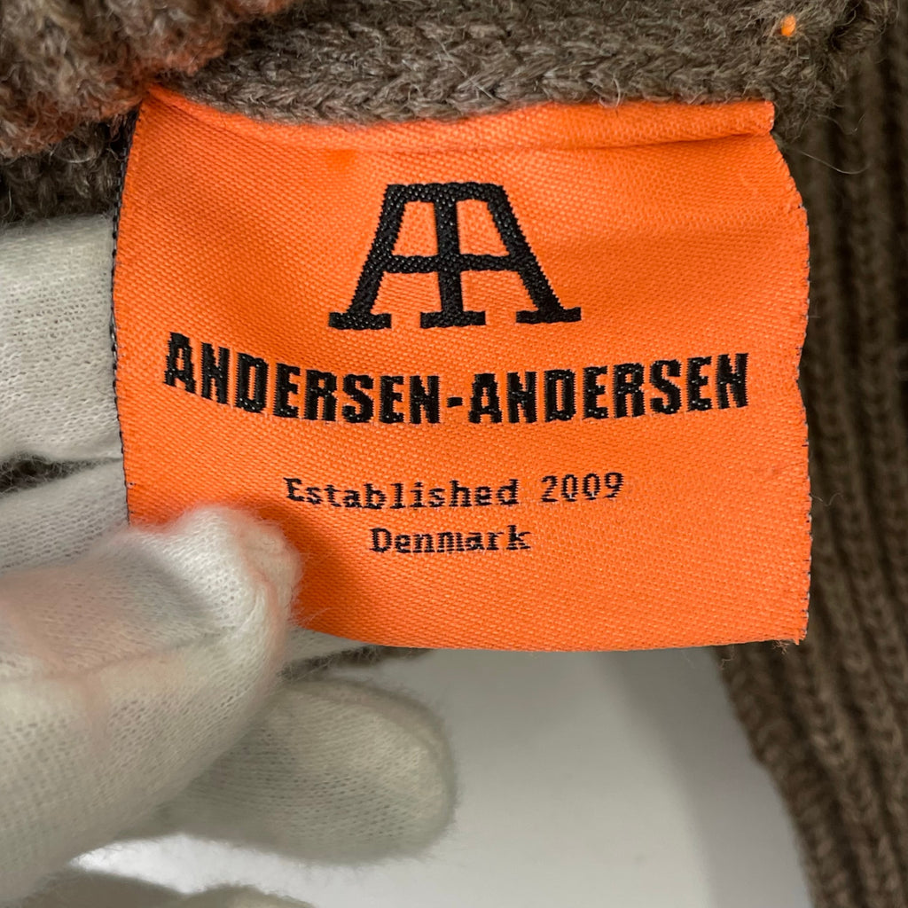 ANDERSEN-ANDERSEN / NATURAL COLOR WOOL KNIT 参考定価：45,000+tax SIZE:M