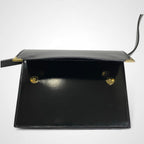 ERNEST W. BAKER アーネストダブルベイカー / GOLD EDGE MESSENGER BAG ショルダーバッグ ブラック 参考定価：55,000程度