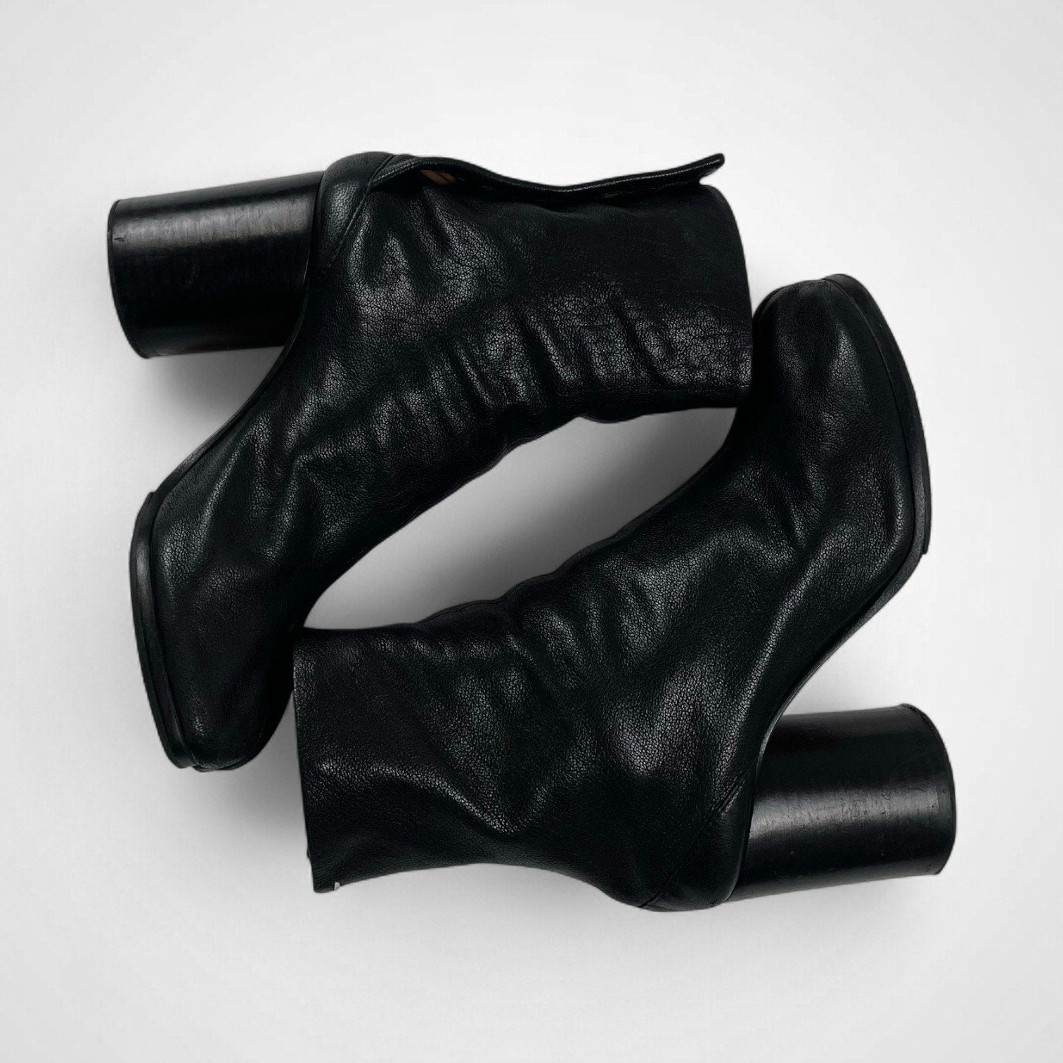 MAISON MARGIELA メゾンマルジェラ / チャンキーヒール タビブーツ 美品 参考定価：200,000程度 SIZE:35(22.5cm程度)