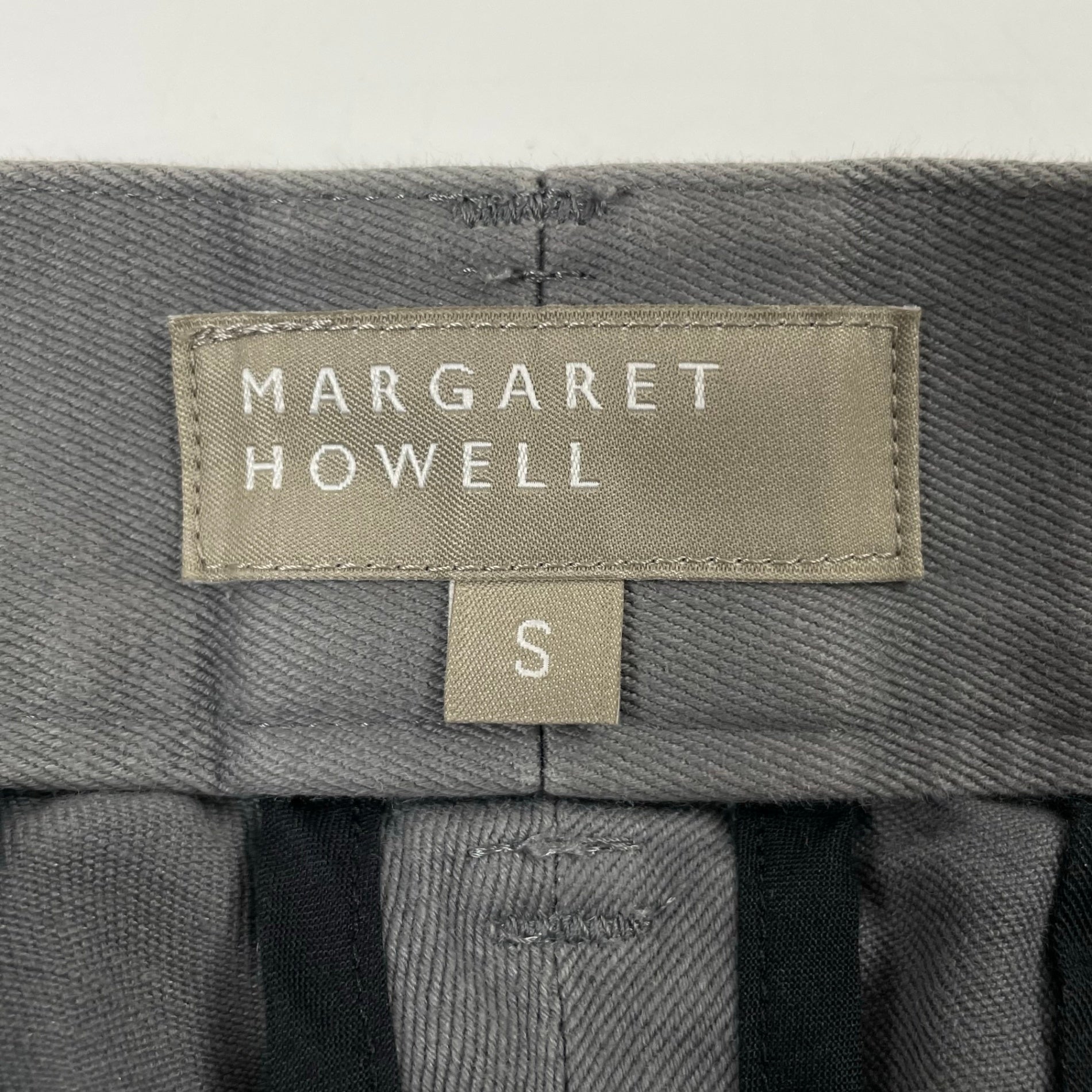 MARGARET HOWELL / 日本製 コットンリネンパンツ 参考定価：35,000程度 SIZE:S