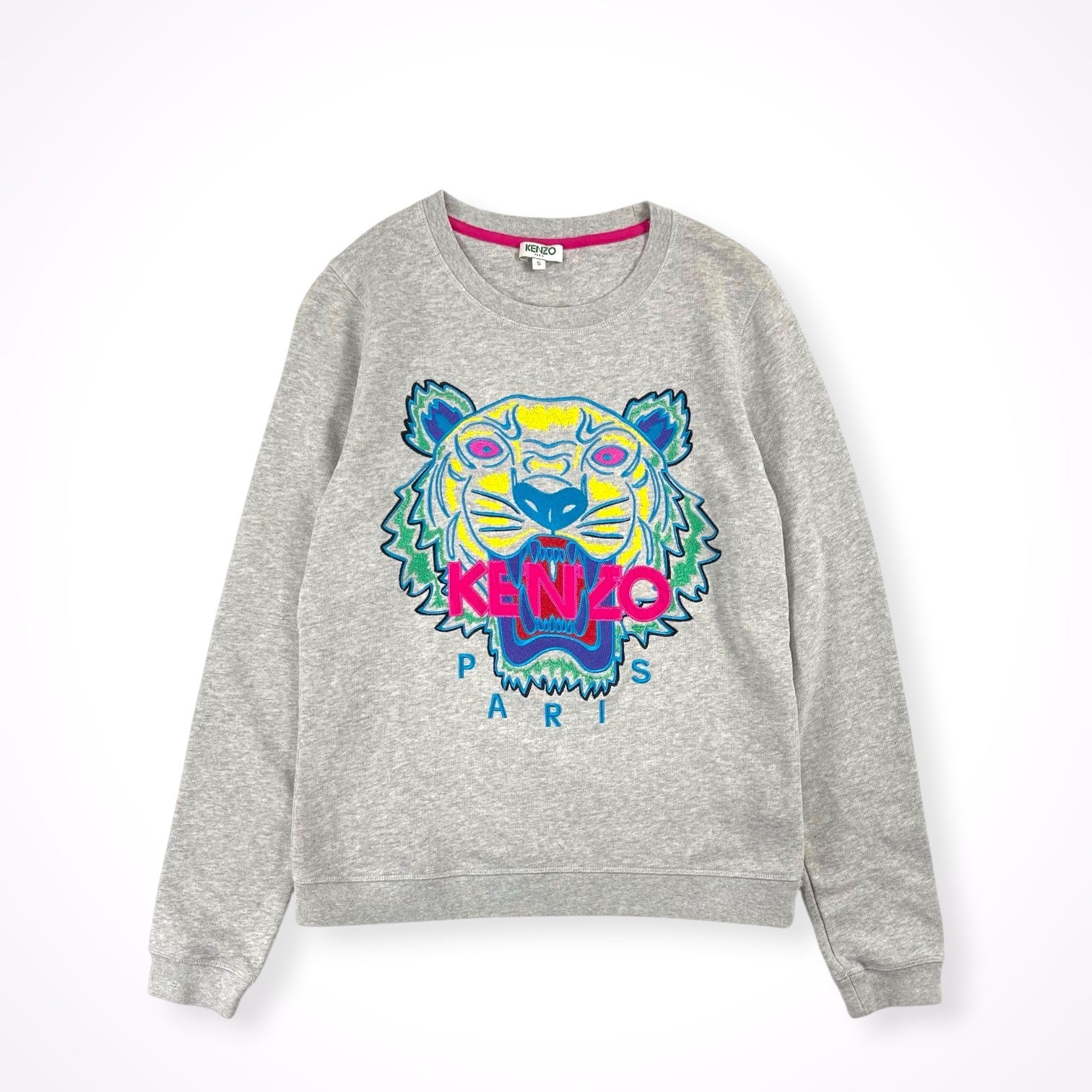 KENZO paris / タイガー刺繍スウェット 参考定価：45,000程度 SIZE:S