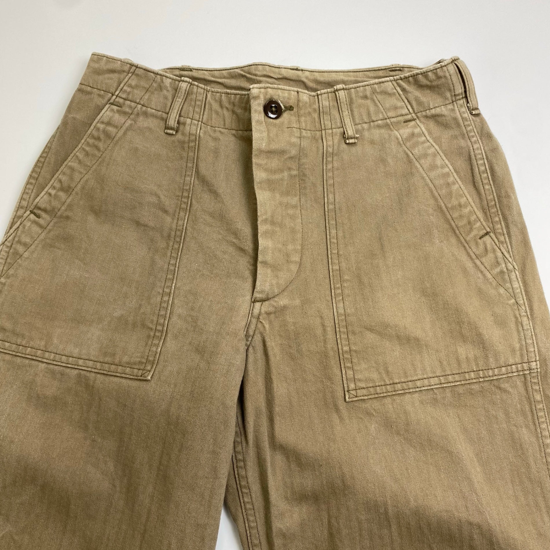 WAREHOUSE ウェアハウス / ヘリンボーンベイカーパンツ 1086 参考定価：23,000+tax SIZE：31