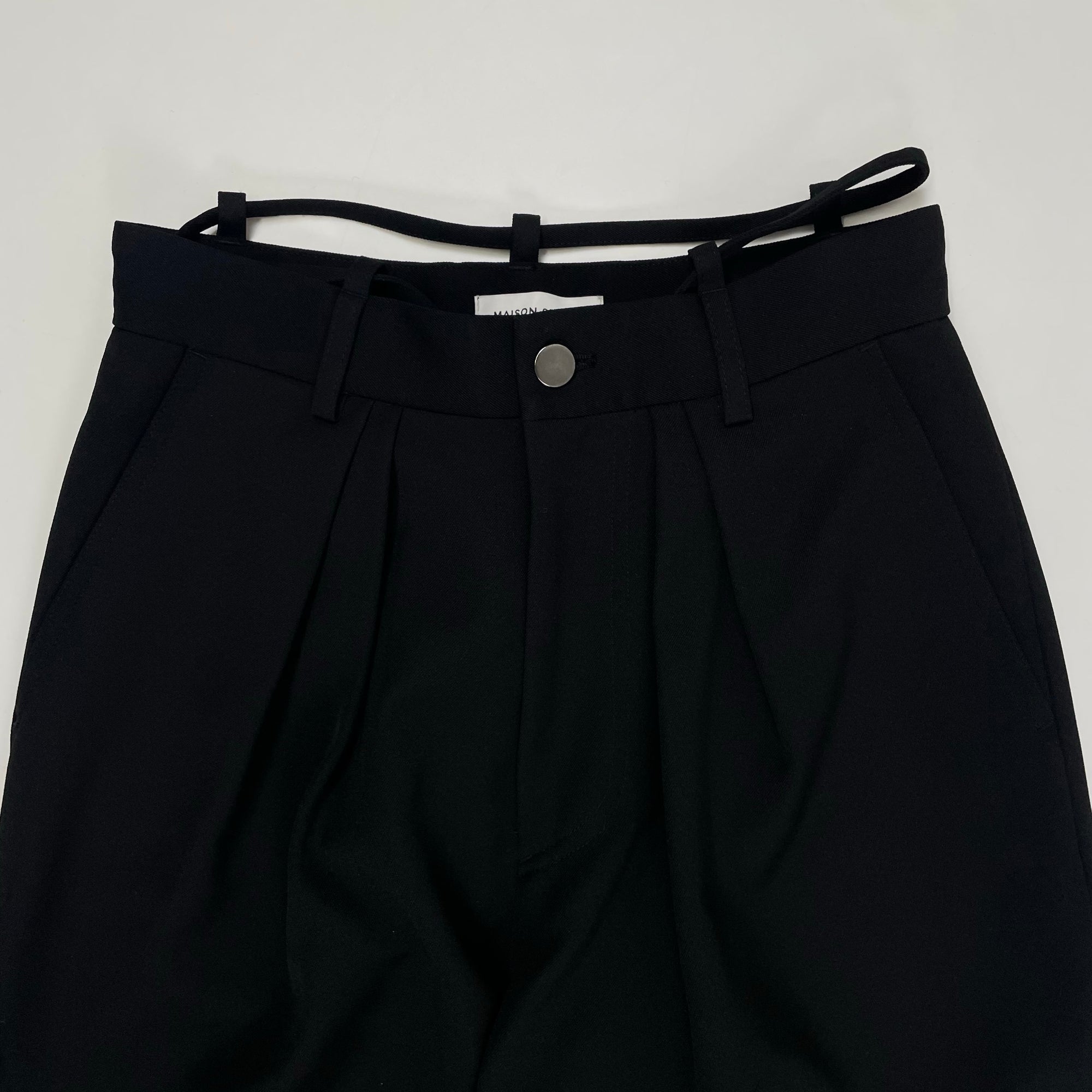 MAISON SPECIAL / ダブルウエストバナナ パンツ 参考定価：20,000+tax SIZE:38
