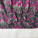 GABRIELE PASINI / フラワーパターンシャツ 参考定価：42,000程度 SIZE:40
