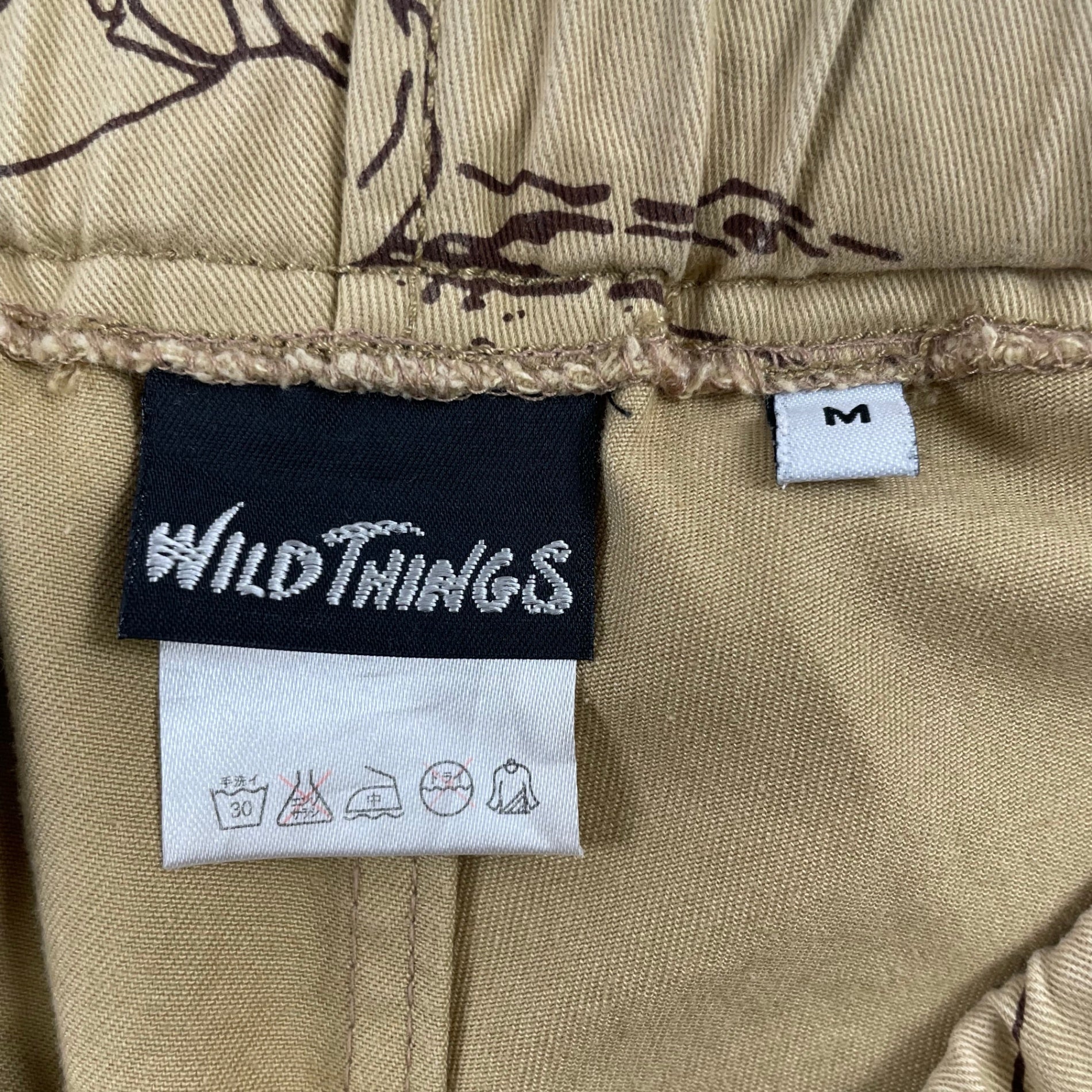 WILD THINGS / クライミングショーツ 参考定価：11,000程度 SIZE：M