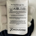 HOUDINI / Tree Message Tee 参考定価：9,000+tax SIZE:M