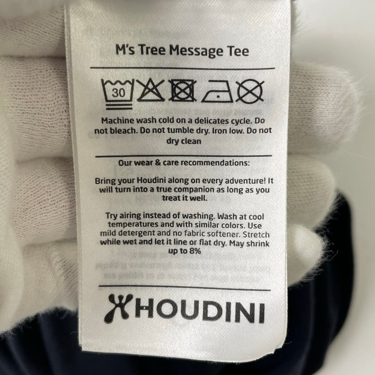 HOUDINI / Tree Message Tee 参考定価：9,000+tax SIZE:M
