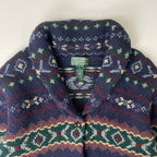 LAUREN RALPH LAUREN / ハンドニットショールカラーカーディガン SIZE:L