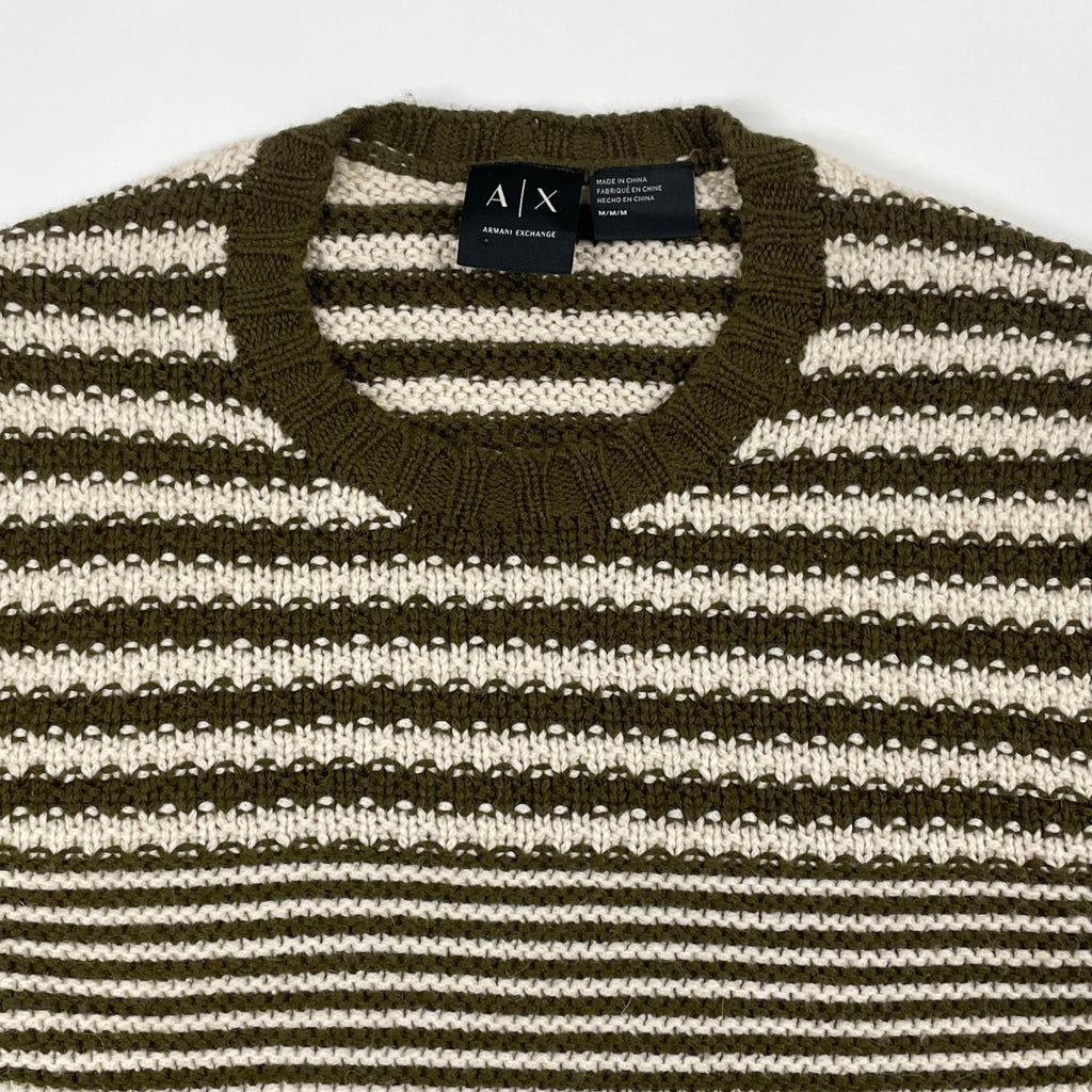 ARMANI EXCHANGE アルマーニエクスチェンジ / 3パターンボーダーニット 参考定価：21,000+tax SIZE:M