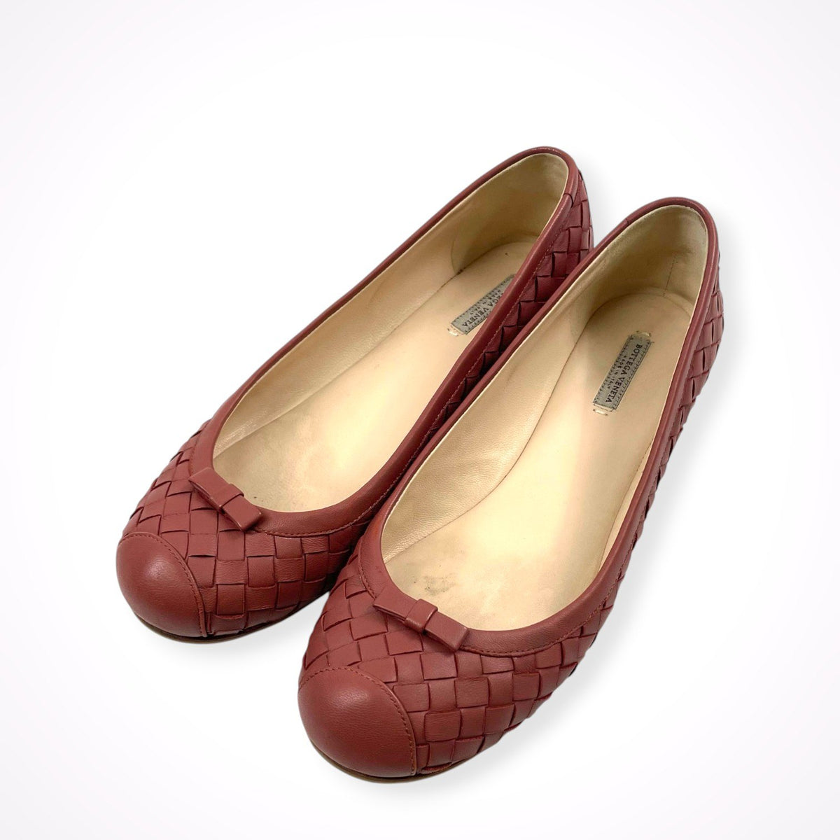 BOTTEGA VENETA / イントレチャートパンプス 箱付 参考定価：90,000程度 SIZE:36