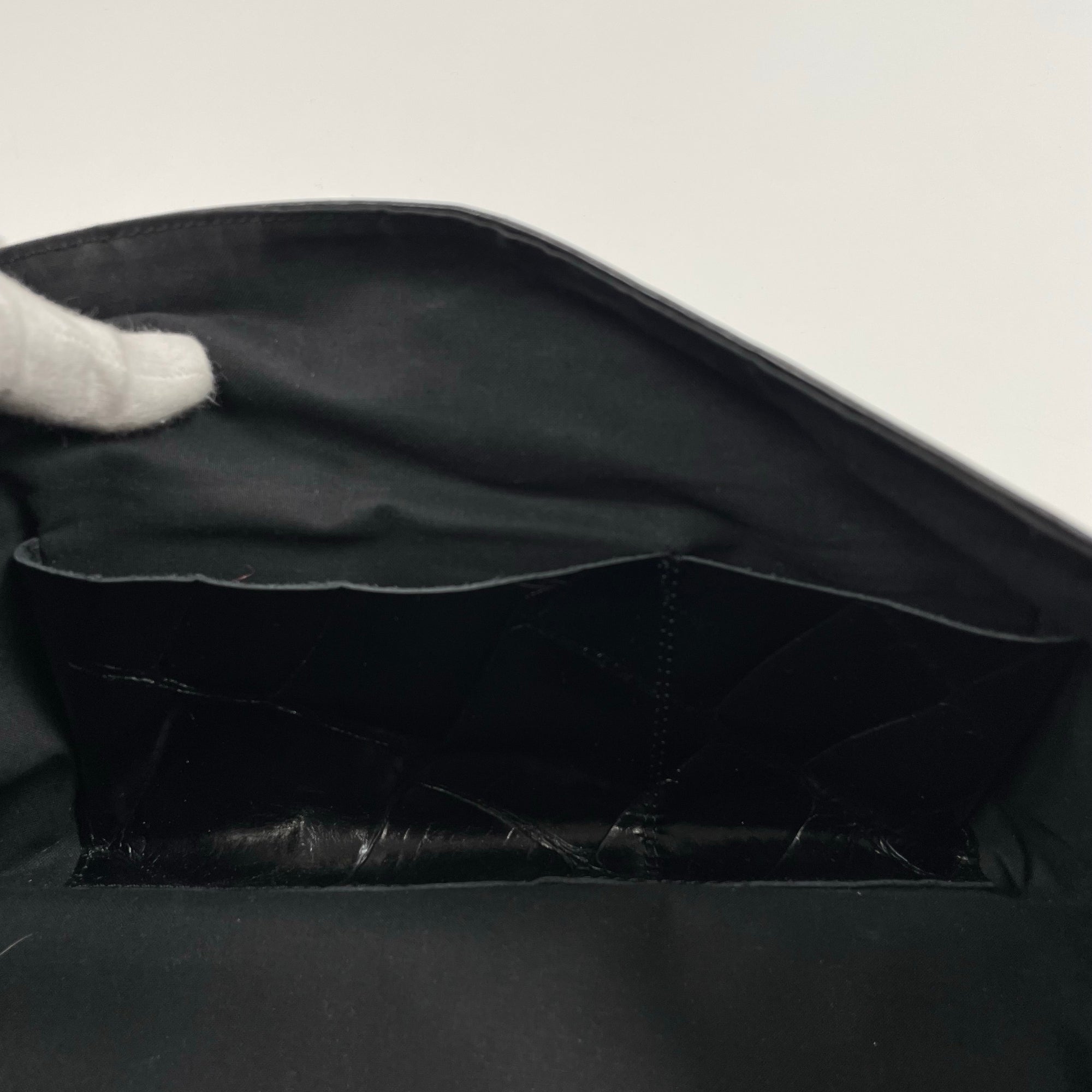 collection PRIVEE? コレクションプリヴェ / レザーボストンバッグ ブラック H.P FRANCE取扱い 参考定価：150,000程度