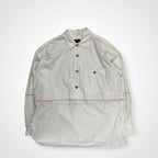 desert デザート / 80s アーカイブプルオーバーシャツ ホワイト SIZE：XL程度