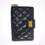 CHANEL / 2.55ライン マトラッセ キルティングウォレット ブラック