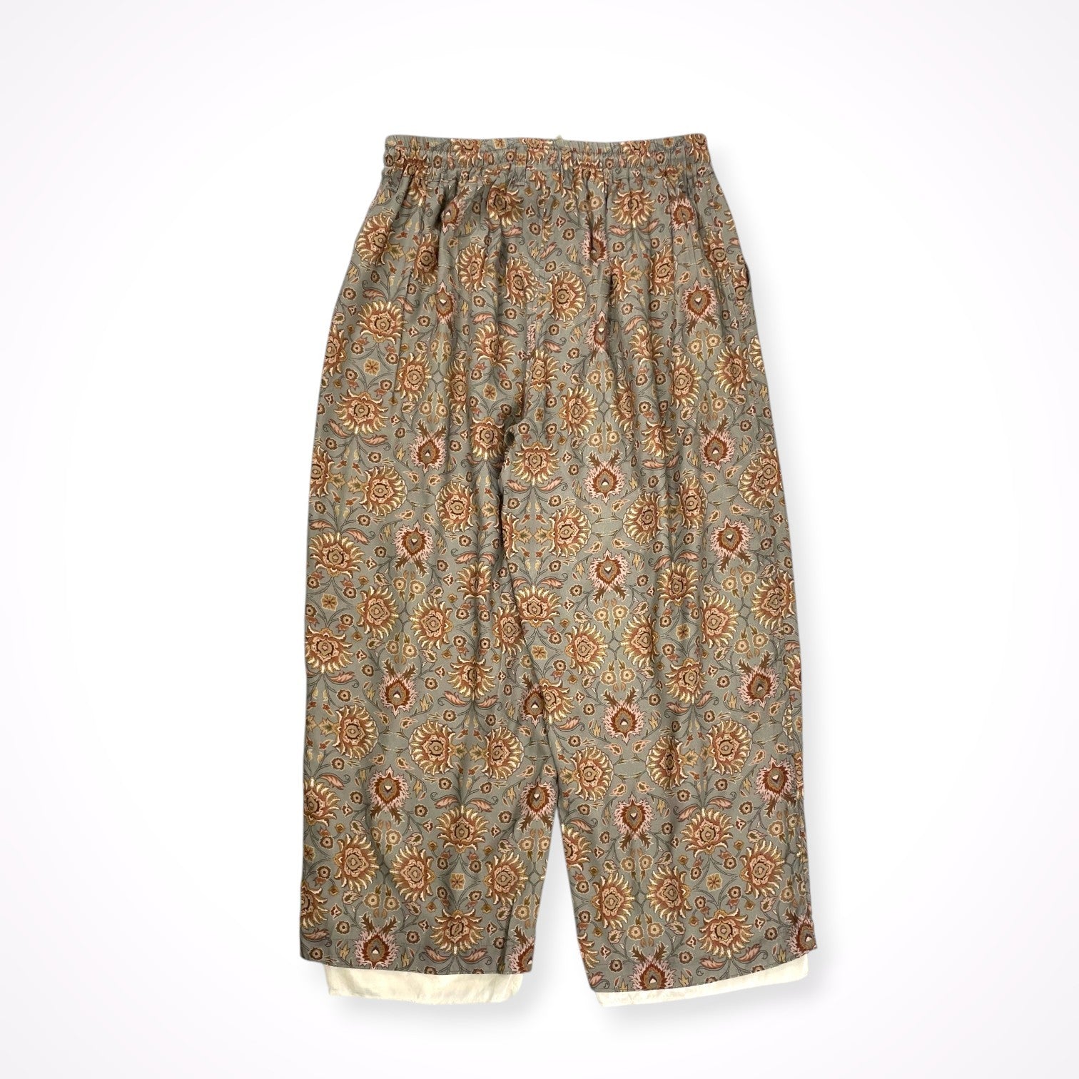 FACCIES / Oriental Pattern Rayon Long Pants 参考定価：38,000+tax SIZE:2