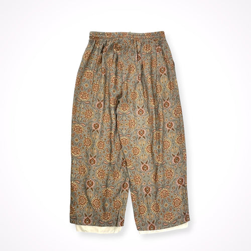 FACCIES / Oriental Pattern Rayon Long Pants 参考定価：38,000+tax SIZE:2
